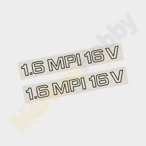 Stiker Mitsubishi Lancer CB Warning Set