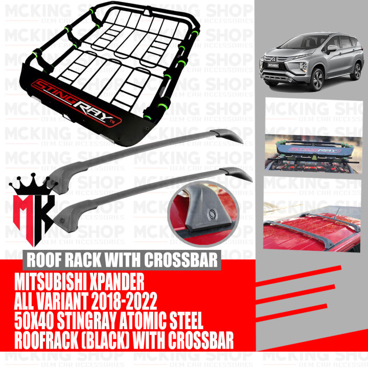 Mitsubishi Xpander 20182022 STINGRAY Atomic 50x40 Steel Roof Rack