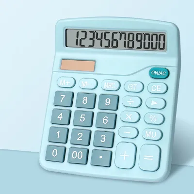 💎💫GROCELY💫💎 KALKULATOR 12 DIGIT DUAL POWER BISA PAKAI CAHAYA MATAHARI / KALKULATOR MACAROON 12 DIGIT 2 POWER AESTHETIC