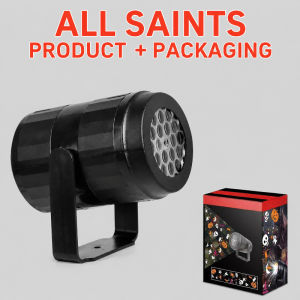 Halloween Pumpkin Skull Projector Light Atmosphere Light Night Light USB Rotating Projection Lamp Halloween Party Decor Light for Room Ceiling Wall 万圣节南瓜骷髅投影灯氛围灯
