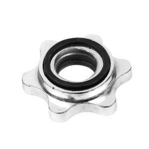Mur Dumbell Barbell Pengunci Baut Collar Lock Ulir Chrome Solid Dumbel