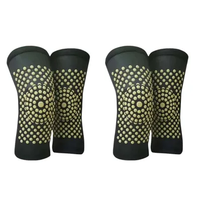 2 Pairs (4 PCS) Original Self-Heating Knee Pads Breathable Wormwood Arthritis Brace Support Breathable Patella Knee Pads Self-Heating Knee Pads Warming Pain Relief Knee Pads