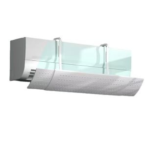 Universal Aircon Deflector Adjustable Conditioner Windshield Wind Baffle Shield Aircon Baffle Cover