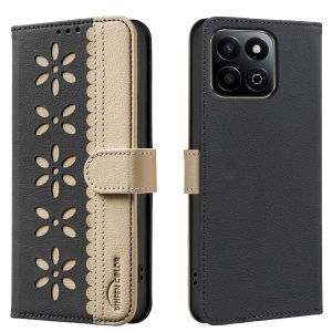 New Phone Case For Huawei Honor X9C X8C X7C X9B X8B X7B X6B X5B X7A Lucky Grass Magnetic Leather Wallet Card Slot Flip Case Casing