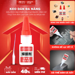 Keo Dán Siêu Dính Đa Năng Chịu Nước Siêu Chắc - Khô Nhanh 5 Giây Dán Được Mọi Chất Liệu