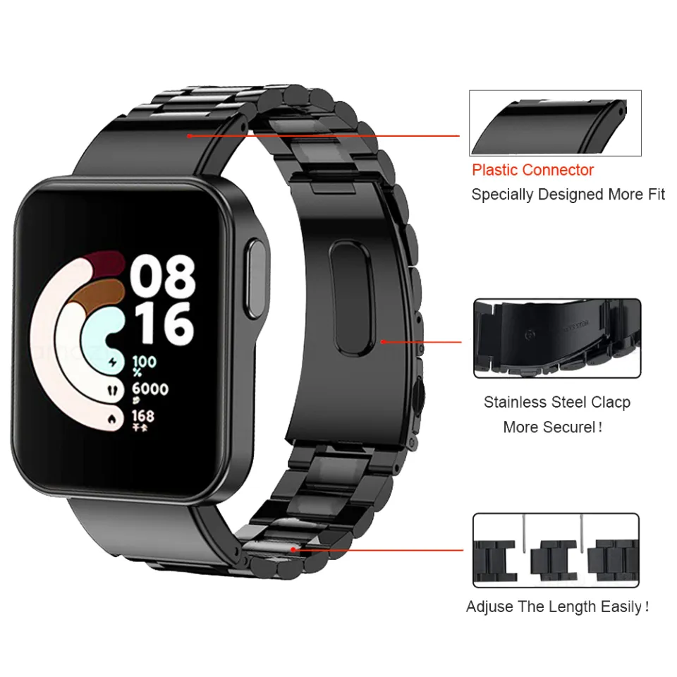 Redmi Watch Smart Watch Stainless Steel Strap For Xiaomi Redmi