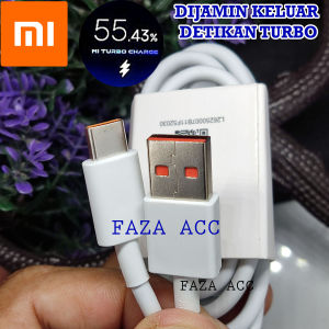 Kabel Data Xiaomi Type-C ke USB Turbo Charge 33W Premium Warna Layu Hitam