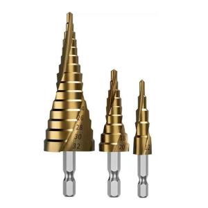 Titaniums Step Conical Stage Drill For Metal High Speed Stepped Drill Power Tool