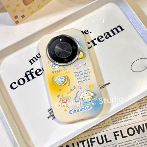 3D Doll Casing Honor 90 Lite X9b X9a X9 X7 5G 4G Phone Case New Design Fashion Cute Cartoon SpongeBob Patrick Loopy Bear Silicone Soft Cover with Bracelet 2024