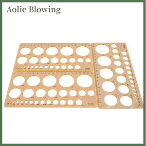 Aolie 1X Quilling Ruler Template Tool Kit Circle Size Origami Paper Quilled Creat DIY