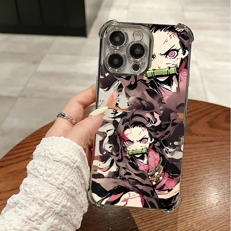 TBNMBGY 2 Pezzi Nero Cover per Xiaomi Redmi Note 10 Pro 4G 6,67,Protettiva per Tutto il Corpo Morbida al Tatto,Custodia Silicone Antiurto con Cartoon Anime Estetica Game Motivo Cover,Anime
