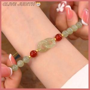 CISWGE Summer Valentines Day Gift Love Heart Beads Charm Bracelet for Women Girl Fashion Natural Bracelet To Love Jewelry Gifts