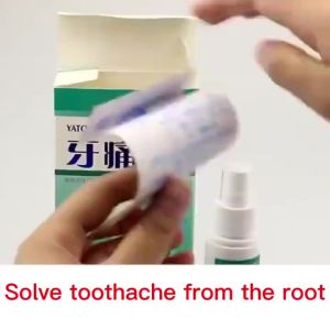 35ml 100% effective Toothache Spray Pain Relief Plant Extracts Hormone Free Toothache pain relief