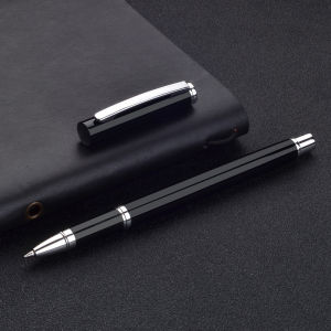 Metal Neutral Pen,Convenient Portable and Practical Light Luxury Metal Texture High Quality Appearance Even Ink Output Smooth Writing Rapid Drying for Office Business School Stationery Supplies Signature Pen