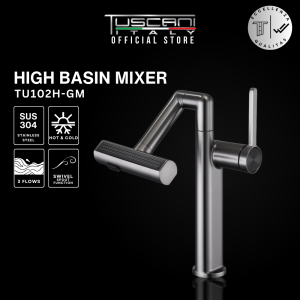 Tuscani TU102H High Basin Mixer