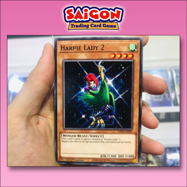 Cyber Harpie Lady - LDS2-EN067 Common 1st Edition - Yu-Gi-Oh! Trading Card