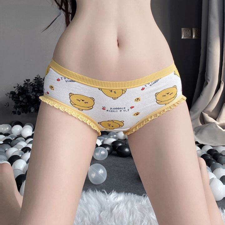 Women s clothing store Women Cotton Anime Underwear Kawaii