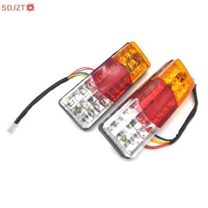 🚚【Local Express Delivery】🚚 3Colors LED Waterproof Tail Light Reverse Brake Stop Motorcycle Turn Signal 12V