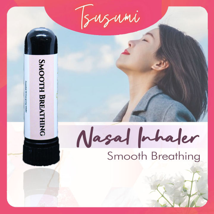 Smooth Breathing Inhaler Essential Oil Nasal Flu Sinus Asthma Relief Aromatherapy Cough Cold Smooth Breathing Inhaler Essential Oil Nasal Flu Sinus Asthma Relief Aromatherapy Cough Cold