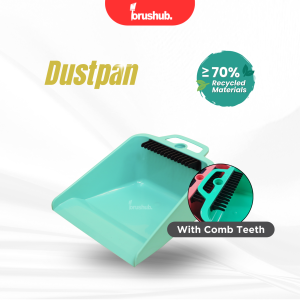 Dustpan with Comb Teeth