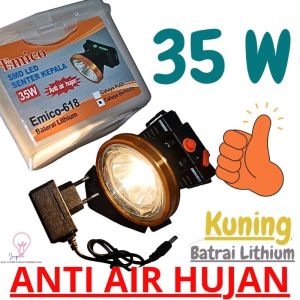 Senter Kepala 35w kuning EMICO-S1