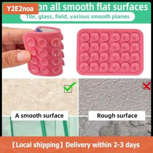【Local shipping】 Silicone Hút Cup Trường Hợp Điện Thoại Núi Hai Mặt Hands-Free Mạnh Mẽ Chủ Đối Với iPhone Android Cho Xe Gương Nhà Bếp Phòng Tắm