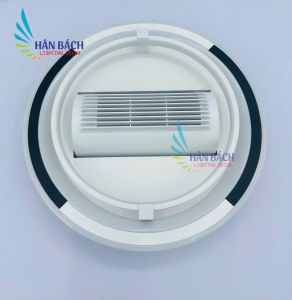 Đèn quạt HÂN BÁCH ốp trần quạt xoay đảo 180 độ thế hệ mới - đèn ốp led sát trần trang trí hiện đại dành cho trần nhà thấp