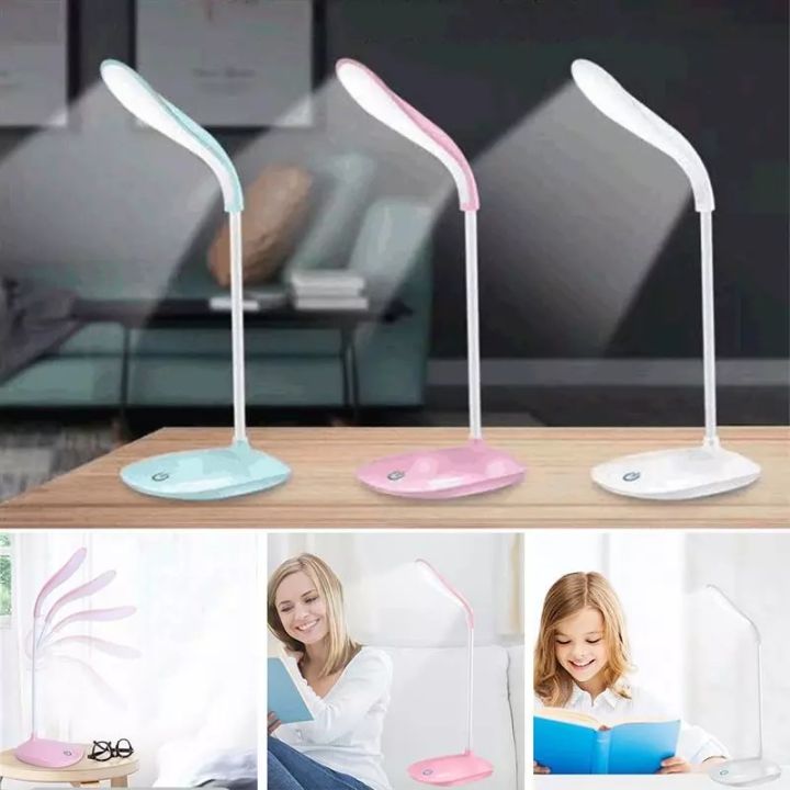 JL LED Desk Lamp Touch Table Lamp For Children Kids Reading
