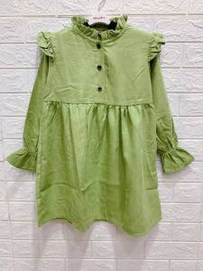 JOLANDA Tunik Anak Umur 4 - 16 Bahan Baby Codoray Premium Blus Anak Free Ongkir Cash Back Bisa COD - Motif Umur 4-16 Tahun, Kancing Hidup & Tangan Karet (FREE ONGKIR)