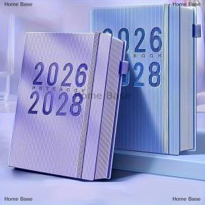 [COD] Home Base ปฏิทินผู้วางแผนรายเดือน3ปี2026-2028-janjunjunuary to December ไดอารี่การเขียนออกแบบ Minimalist สมุดบันทึก