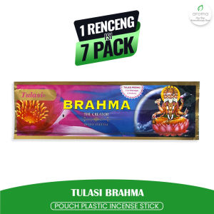 Dupa India Aromaterapi Pouch Plastic - Tulasi Brahma 35 Sticks