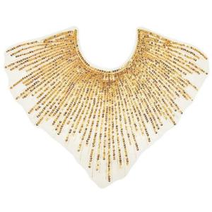 Unique Embroidered Knitted Collar Traditional Chinese Collars Evening Collars for Enhancing Dresses