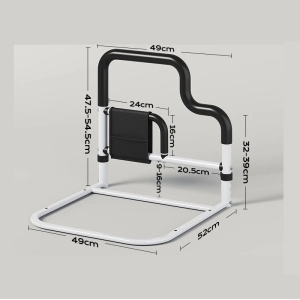 Bedside Handrails Bedside Guardrails Assistive Sitting Up Height Adjustable Elderly Care Anti-Fall