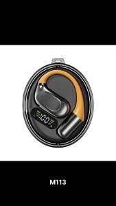 AI Translation Earbuds 144 Languages Translator Device Smart Translate Headphone Wireless Ear Hook Earphones for Travel Business