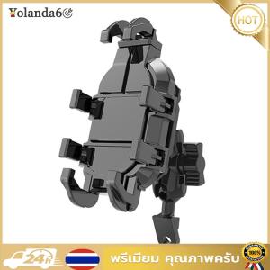 ที่จับโทรศัพท์มอเตอร์ไซค์แบบหมุนได้ 360 องศา พร้อมคลิปกันลื่น ปรับได้สำหรับการปั่นจักรยานและขับขี่ปลอดภัย