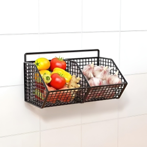 Organizer Washable Hanging Basket Soft Lining Waterproof and Rustproof Concealed Large Capacity