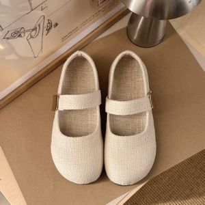 Free Shipping WomenS Thick-Soled Height-Increasing Shoes 2026 Autumn New Collection Featuring Velcro Closures Shallow-Toe Design Loafers And Moccasins