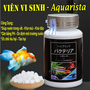 Men vi sinh aquarista của Nhật lọ 100v trắng nước trong cá khoẻ bể sạch