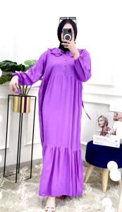 Karina Amelia Sandra Maxy Dress/ Maxy Dress Terbaru / Kekinian / Fashion Muslim / Casual