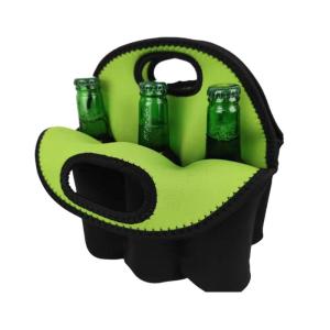 6 gói cách điện đồ uống tàu sân bay chai bia đựng lon cho 12oz/330ml chai Bình cắm trại chủ vật dụng giữ lạnh bia Tote