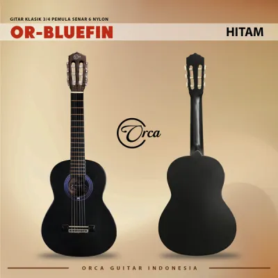 ORCA Gitar Klasik 3/4 Pemula ( OR - BLUEFIN ) Senar 6 Nylon