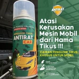 Antirat Car Cairan Pengusir Tikus Ampuh Anti Tikus Untuk Mobil 400ML