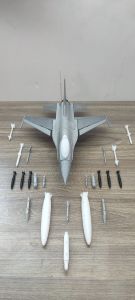 Mô hình chiến đấu cơ F-16 Fighting Falcon in 3d chất lượng cao PLAYTEK p82