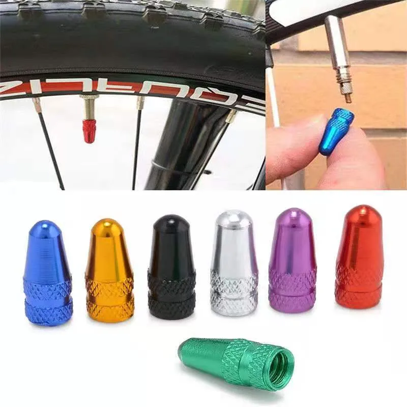 2pcs Mountain Bike MTB Bicycle Tire Wheel French Air Valve Caps