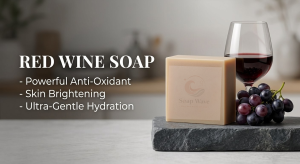SOAP WAVE Red Wine Soap | Japan Cold Process Soap