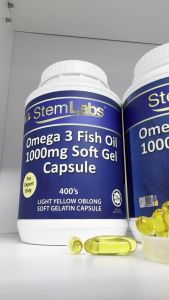 StemLabs Omega 3 Fish Oil 1000mg 400 Capsules  EPA DHA  Heart Brain Eye Joint Health [JAKIM Halal  KKM Approved]