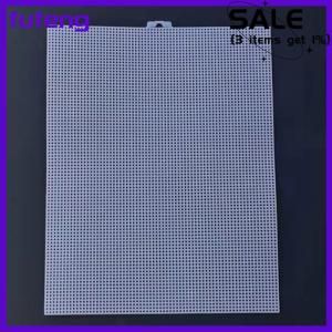 fufeng Plastic Sheets 14Count Plastic Mesh Fabric Plastic Cross Stitch Canvas Eye Mesh For Embroidery DIY Handicraft Knit