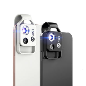 APEXEL 200X Microscope Lens for Mobile Phone Macro Lens with CPL Filter LED Light HD Camera Magnifying Lens Phone Accessories2026