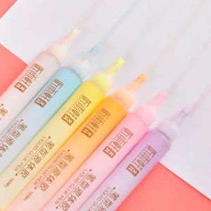 Large Capacity Pen Shape Solid Glue Stick Candy Color Quick-drying High Viscosity DIY Student Handbook Manual Stationery