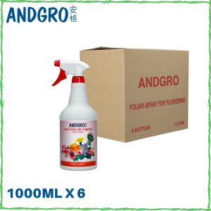 ANDGRO Foliar Spray for Flowering (Carton Deal 1000ml x 6 Bottles)
